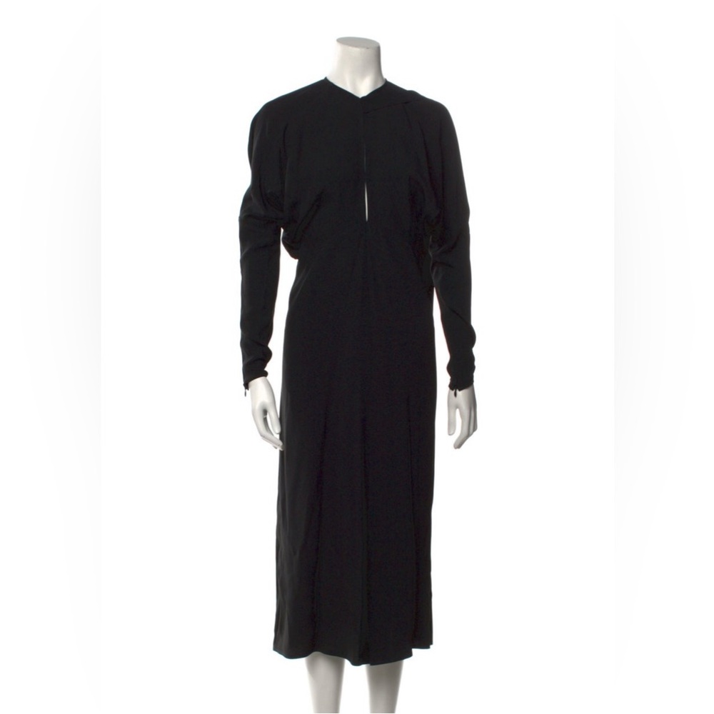Victoria Beckham Classic Black Long Sleeve Dress